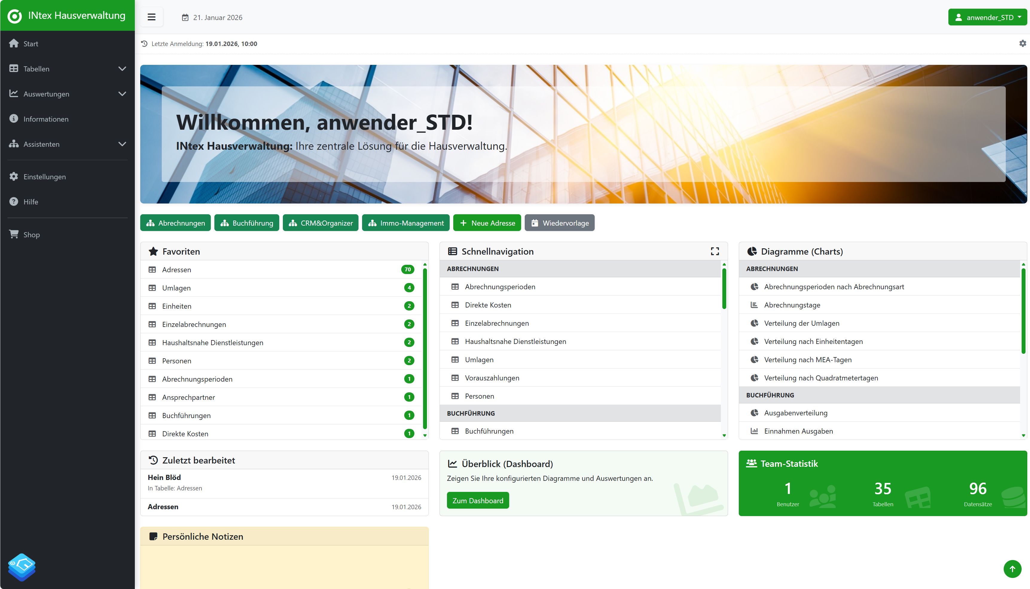 INtex Hausverwaltung startet mit neuer Plattform durch
